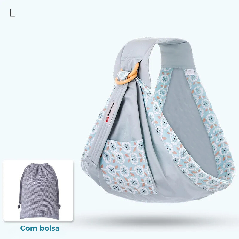 Baby Wrap Sling para recém-nascidos e capa de amamentação