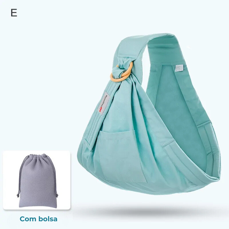 Baby Wrap Sling para recém-nascidos e capa de amamentação