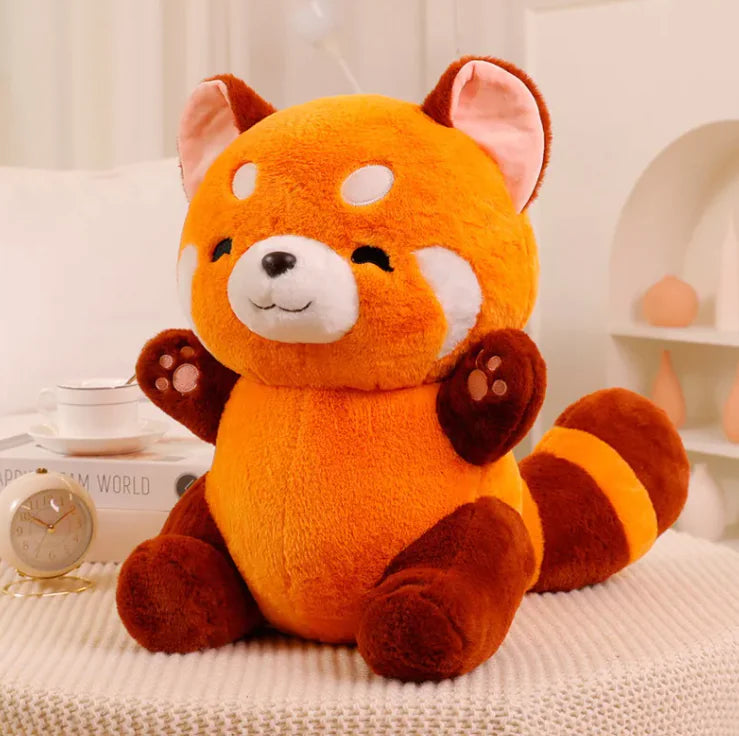 Boneco de pelúcia de guaxinim