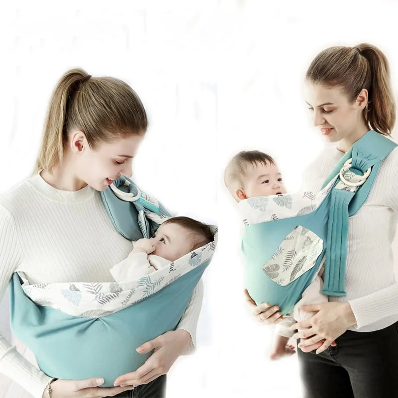 Baby Wrap Sling para recém-nascidos e capa de amamentação